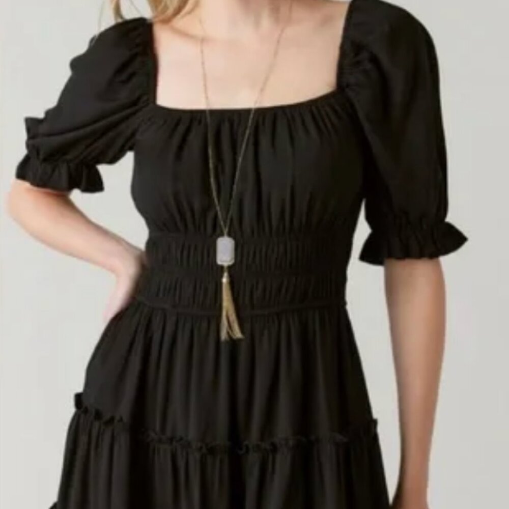 Hallie Tiered Mini Dress